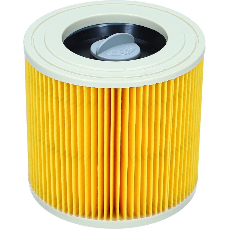 Product Image for Filter Patronenfilter Luftfilter kompatibel mit Kärcher Staubsauger Nass-Trockensauger Lamellenfilter für Mehrzwecksauger 6.414-552.0 WD 2 WD 3 SE 4