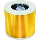 Filter Patronenfilter Luftfilter kompatibel mit Kärcher Staubsauger Nass-Trockensauger Lamellenfilter für Mehrzwecksauger 6.414-552.0 WD 2 WD 3 SE 4