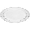 Mikrowellenteller Drehteller Drehscheibe Glasteller Glasplatte Teller Rund aus Glas 245mm Ersatz für Mikrowelle kompatibel mit LG 3390W1G005D MS192WG MS202 MS207 MS2083 MS205