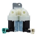 Magnetventil Ventil Waschmaschine für Whirlpool Bauknecht 481228128468 Bosch Siemens 00627658 627658 Gorenje 483017 2-fach 180° 11mm Ø