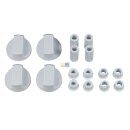 Knebelset 38mmØ weiß mit Adaptern Universal...