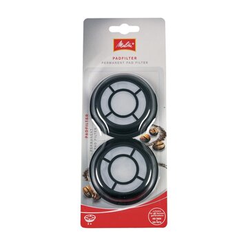 Original Kaffeepads befüllbar Melitta 180424 für alle Philips Senseo Kaffeepadmaschinen 2 Stück