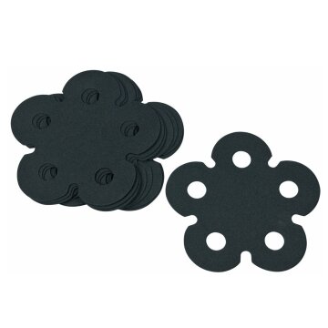 Staubbehälterdichtung kompatibel mit Dyson Schaumstofffilter 5Löcher für Staubsauger 10Stk