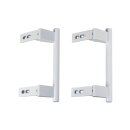 Türgriff 2 Stück weiß Stangenform  für  Liebherr 9096036