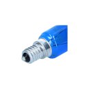 Bosch Siemens Hausgeräte Lampe E14 25W  00612235 26mmØ 83mm 230-240V blau für Kühlschrank