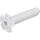 Bosch Siemens Fuß schraube weiß vorne...