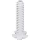 Bosch Siemens Fuß schraube weiß vorne Spülmaschinen Geschirrspüler 00631221 631221