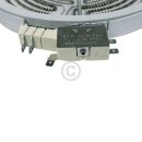 AEG Electrolux Strahlheizkörper 140057321014 Zweikreis 205/120mm EGO 10.51211.084 für Kochfeld Herd