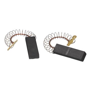 DL-pro Motorkohlen Für Bosch/Siemens Waschmaschinen – Ersatz Für 616505, 13,5x5x43 Mm, Mit 4,8 Mm AMP-Stecker