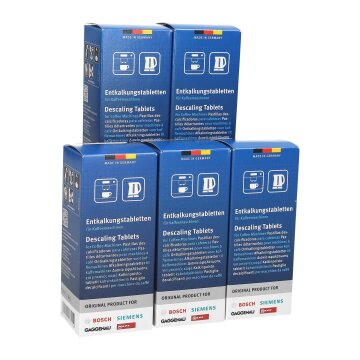 5x Bosch Siemens Entkalkungstabletten Entkalker Tassimo Kaffeemaschine 00310967 00311556  00311864 TZ60002
