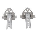 Türscharnier Einbau Set Kühlschrank Scharnier 00268698 268698 kompatibel mit Bosch Siemens Constructa Neff Balay Scharniere für Gefrierschrank einbaukühlschränke 2Stk