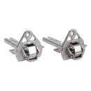 Türscharnier Einbau Set Kühlschrank Scharnier 00268698 268698 kompatibel mit Bosch Siemens Constructa Neff Balay Scharniere für Gefrierschrank einbaukühlschränke 2Stk
