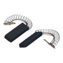 2x Motorkohlen Schleifkohlen kompatibel mit Bosch Siemens Bauknecht für Waschmaschine Trockner 00154740 154740