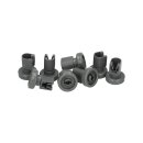 LUTH Premium Profi Parts 8x Korbrollen Rollen Oberkorb...