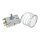 LUTH Premium Profi Parts Kühlschrank Thermostat kompatibel mit Ranco K59-L1287 Liebherr 6151086 AEG 50267507007 899671069599/1 900 mm Kapillarrohr für Kühl-Gefrierkombination