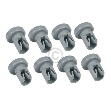 Korbrolle  für  ZANUSSI 5026997000/5 für Oberkorb Geschirrspüler 8Stück