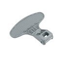 Türgriff passend für beko 2821580200 grau für Waschmaschine