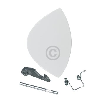 Türgriff  für  INDESIT C00075323 weiß kpl für Waschmaschine Waschtrockner