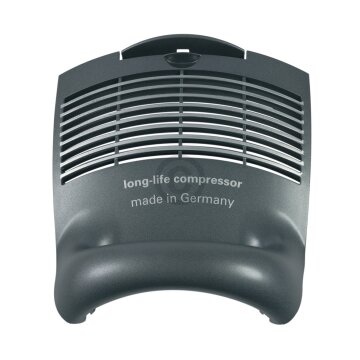 Bosch Siemens Hausgeräte Ausblasgitter 00644814 graue Gehäuseabdeckung für Bodenstaubsauger
