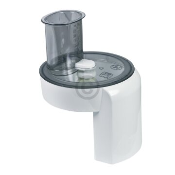 Bosch Siemens Hausgeräte Durchlaufschnitzlergehäuse 00653187 kpl mit Mitnehmer Becher etc für Küchenmaschine