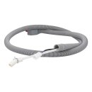 Zulaufschlauch Aquastop 2,06m kompatibel mit Beko 1760360100 1760360200 Whirlpool 481253029201 Geschirrspüler Wasserstop Sicherheitszulaufschlauch