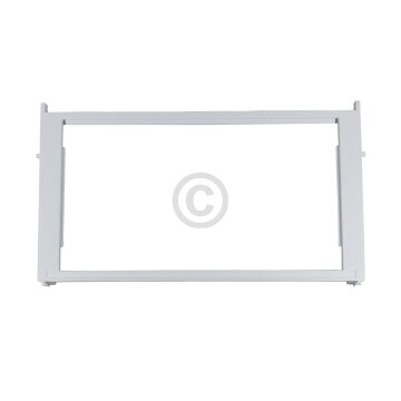 Bauknecht Whirlpool Glasplattenrahmen  480131100309 für Fleischfach Kühlschrank