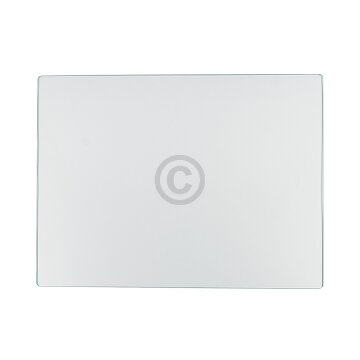 Whirlpool Glasplatte 420x365mm für Gefrierteil für Kühlschrank 481010668655