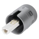 Siemens Knebel Drehgriff silbern für Funktionen Vorwahl für Backofen Herd 429405