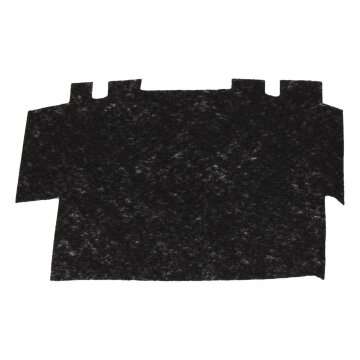 Bosch Abluftfiltermatte Schwarzvlies 150x130mm für Staubsauger 00488303