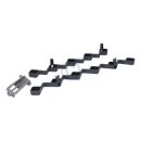 Siemens Oberkorbeinsätze Gläeranlageleisten für Klappstacheln für Spülmaschine Geschirrspüler 645112