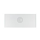 Whirlpool Glasplatte 402x180mm kurz für Gefrierteil...
