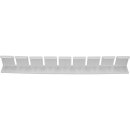 LUTH Premium Profi Parts Flaschenhalter für Kühlschrank Türfach, kompatibel mit Bosch Siemens Neff Constructa 00791396, Flaschenkamm für Flaschenfach Kühlschranktür, Ersatz für 00654512 00655264, Weiß