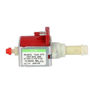 LUTH Premium Profi Parts Pumpe Ulka EP5 Wasserpumpe 48W 230V kompatibel mit Whirlpool 481236018581 für Kaffeemaschine Kaffeevollautomat