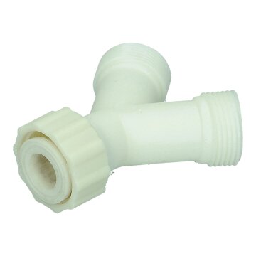 LUTH Premium Profi Parts Y-Verbinder Doppelanschluss für Zulaufschlauch kompatibel mit Bosch 00050871 für Waschmaschine Geschirrspüler