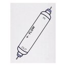 LUTH Premium Profi Parts Wasserfilter extern kompatibel mit Whirlpool 484000008553 Wpro USC100 Indesit C00375095 für KühlGefrierKombination