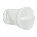 Flusensieb Flusensiebeinsatz für Waschmaschine kompatibel mit Bauknecht Whirlpool 481248058105 Ignis Hanseatic Matura Polar