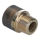 Verlängerung 1/2"x20mm Rotguss