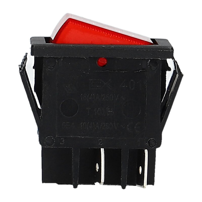 Product Image for Taster 2-polig Schließer 22x30mm 16A rot