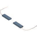 LUTH Premium Profi Parts 2x Motorkohlen 12,5 x 5 x 32,5 mm ohne Klemmanschluss kompatibel mit Bosch Siemens 021521 00021521 für Waschmaschine Staubsauger