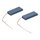 2x Motorkohlen Waschmaschine Staubsauger 12,5 x 5 x 32,5 mm ohne Klemmanschluss Bosch Siemens 021521 00021521