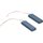 2x Motorkohlen Waschmaschine Staubsauger 12,5 x 5 x 32,5 mm ohne Klemmanschluss Bosch Siemens 021521 00021521