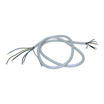 Anschlusskabel für Herd 1,5m 5 x 1,5 mm² H05VV-F Steckkabelschuhe auf Quetschverbinder