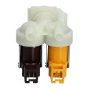 Magnetventil Ventil Waschmaschine Bosch Siemens 087076 00087076 2-fach 180° 10,5mmØ