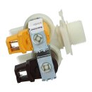 Magnetventil Ventil Waschmaschine Bosch Siemens 087076 00087076 2-fach 180° 10,5mmØ
