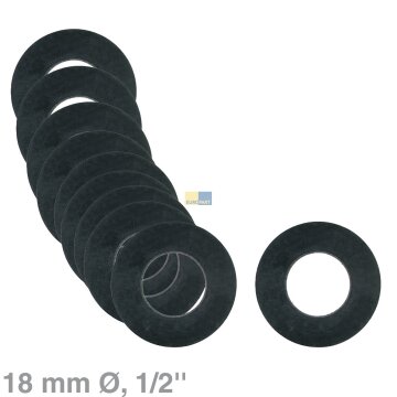 Gummidichtung 10x18mmØ 10 Stück