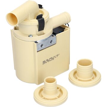 UNIVERSAL Ablaufpumpe Laugenpumpe Pumpe 3 Stutzen 100W linkslauf Waschmaschine