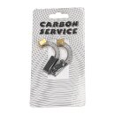 UNIVERSAL 2x Motorkohle Kohlen 6x9x25mm mit Kabel Feder Führungsteller Kleingeräte