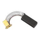 UNIVERSAL 2x Motorkohle Kohlen 6x9x25mm mit Kabel Feder Führungsteller Kleingeräte