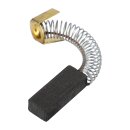 UNIVERSAL 2x Motorkohle Kohlen 6x9x25mm mit Kabel Feder Führungsteller Kleingeräte