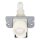 LUTH Premium Profi Parts Magnetventil 1-fach 90° 12mm kompatibel mit Candy 25686057 Wassereinlaufventil 3/4" Waschmaschine Geschirrspüler 230V 0,2-10 bar